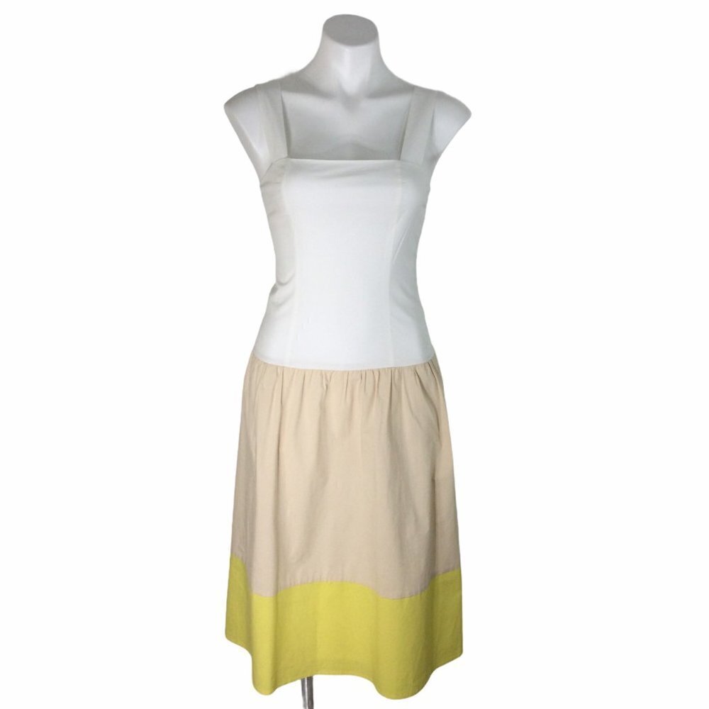 Cremieux Dress Anna Tiered Color Block
